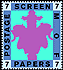 Screenpapers stamp